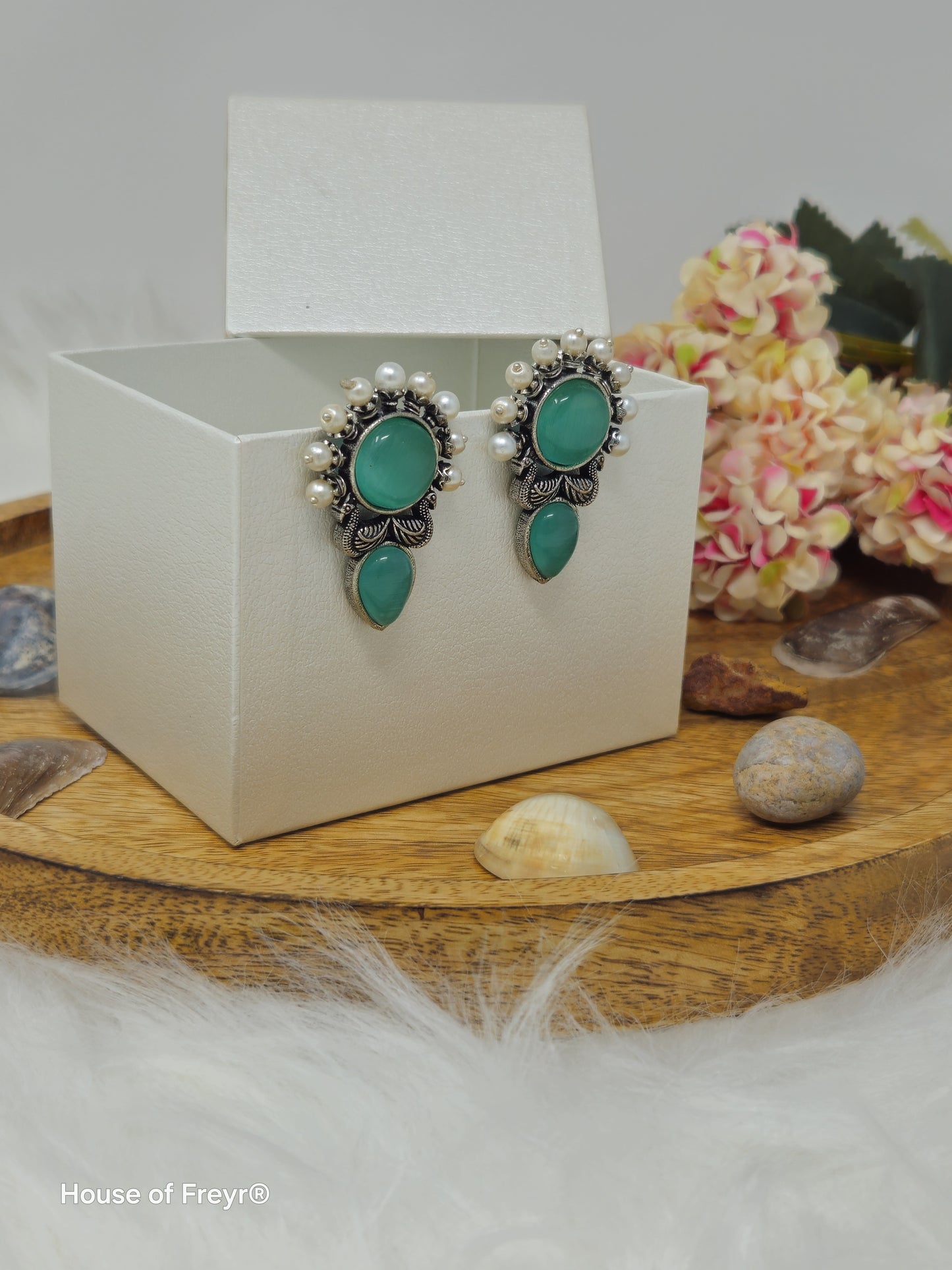 Vintage Floral Earrings