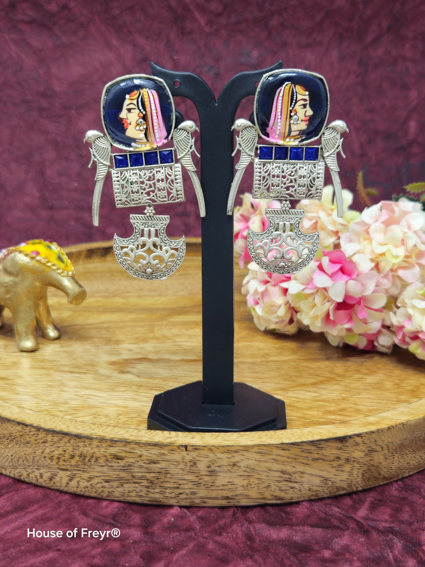 Meenakari Earrings