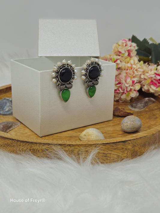 Vintage Floral Earrings