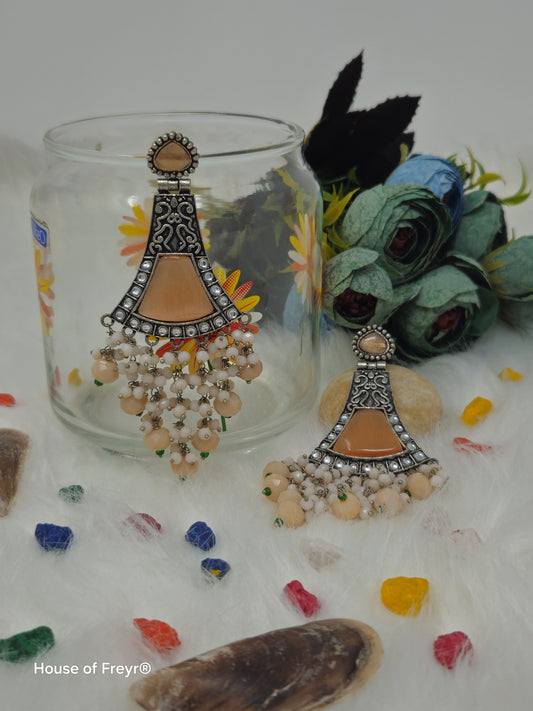 Chic Silver Dangler Earrings