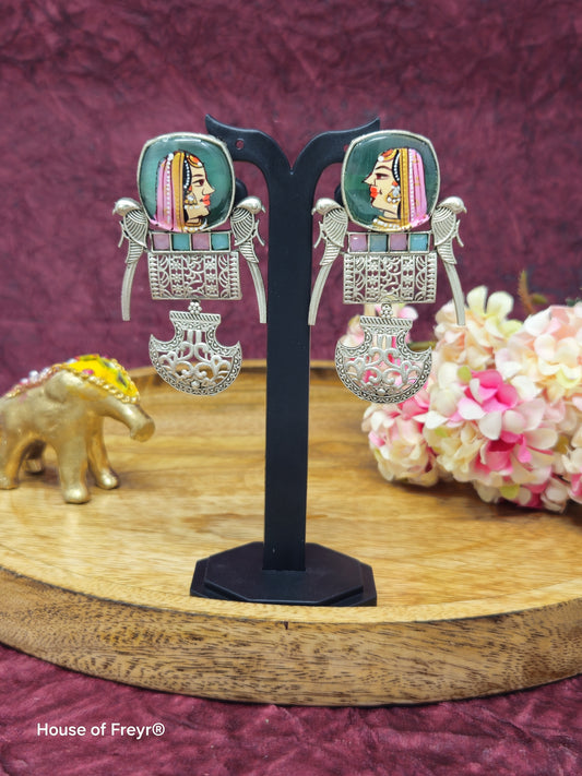Meenakari Earrings